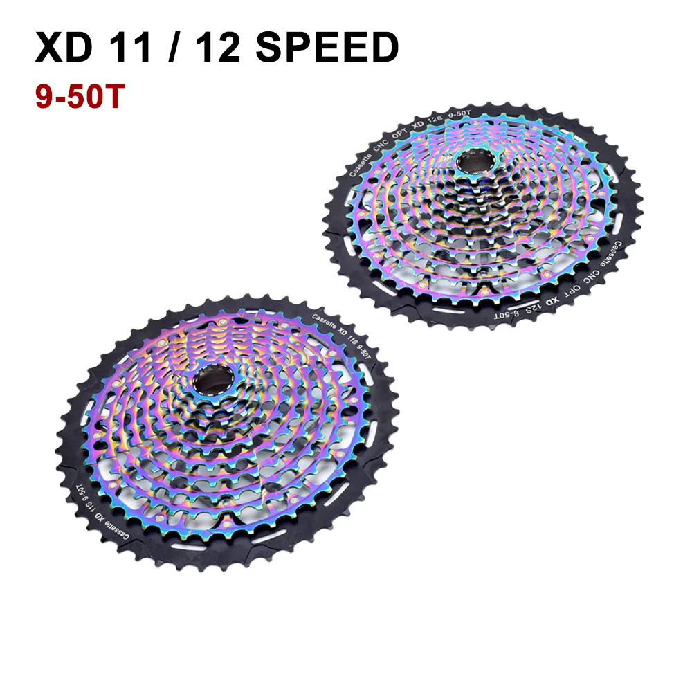 Xd Mtb Bike Ruota Libera 9-50T Colorato Ciclismo Volano Mountain Bike Cassette Per Sram 11/12 Velocità