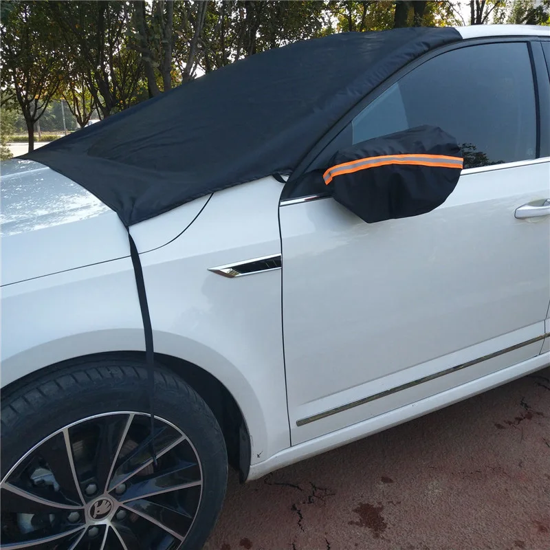 

Car Windshield Snow Cover Sunshade Snowproof Sunproof Protective Cover V6