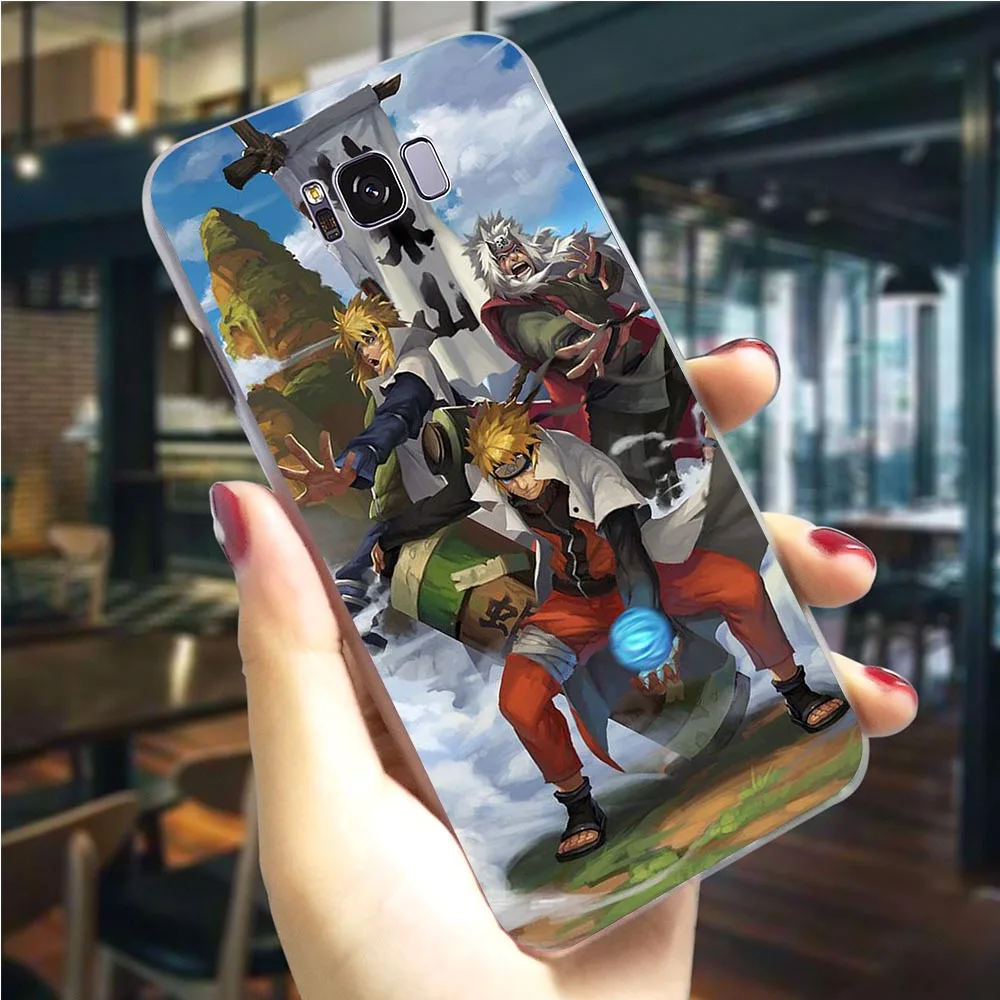 

Hard Cover Anime Naruto Phone Case For Galaxy A8 Plus Cover A3/A5 A6 A8 Plus/A7 A9 2018 A10 A20 A30 A40 A50 A60 A70 M40