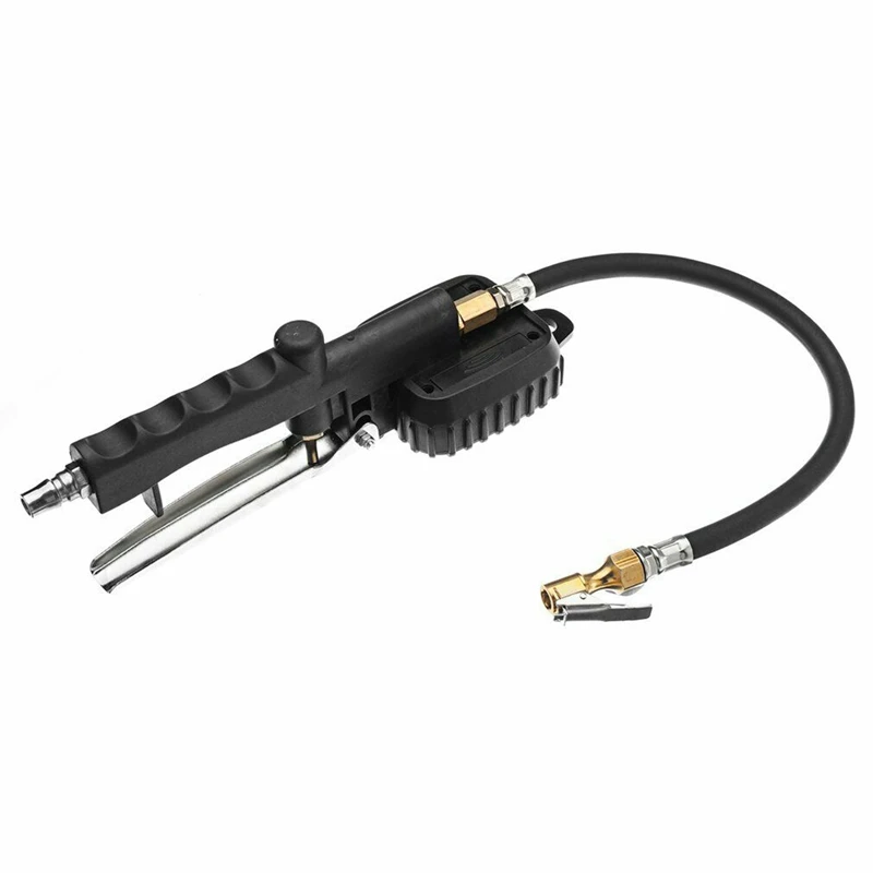Portable Lcd Digital Car Tire Tyre Inflator Air Pressure Gauge Psi with Hose Jl