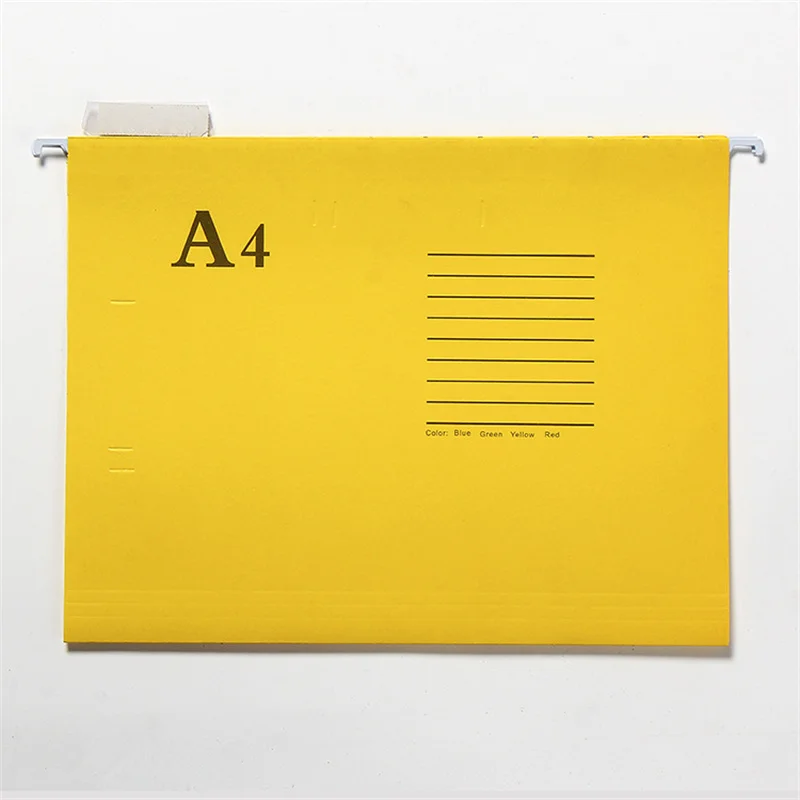 10pcs A4 Hanging File Folders Muti-color Expanding File Organizer Reinforced Hang Folders Extra Capacity Home Office Libraries