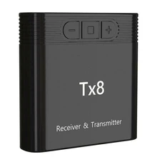 2 в 1 Bluetooth 5,0 передатчик приемник беспроводной аудио адаптер для ТВ ПК наушники музыка приемопередатчик приемник передатчик