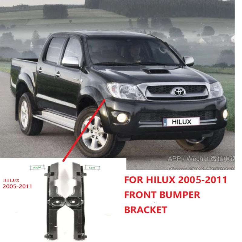 ToyotA Hilux Kun25/26 Front Bumper Side Bracket 1 pair year 2005 2006 2007 2008 2009 2010 2011 | Автомобили и мотоциклы