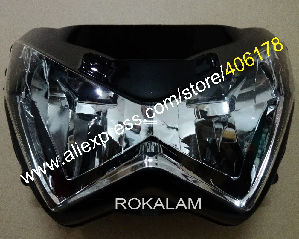 

Лидер продаж, светильник на голову мотоцикла для Kawasaki ZX800 2012 или Z800 и Z300 и Z250 2013 2014 2015 передний головной светильник