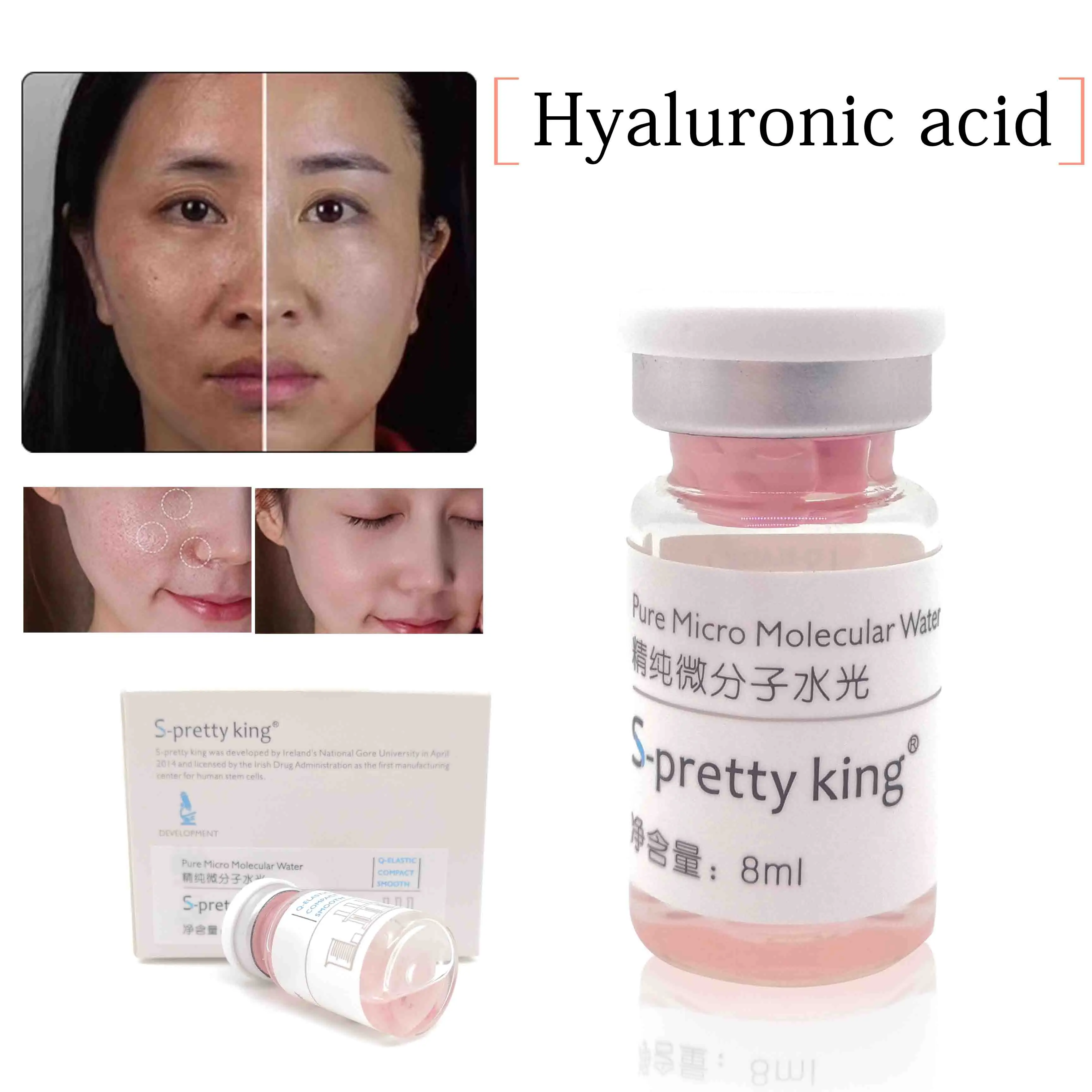 1pcs face lifting Гиалуроновая кислота лица лифтинг эссенция лица формирование сыворотка осветление отбеливание кожи омолаживающая сыворотка инъекции гиалурониковой кислоты - Номер модели: 1pcs face lifting