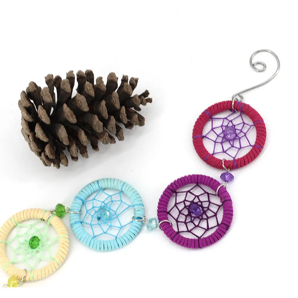 Dream Catcher Handmade Shop Home Wall Car Hanging Decor Ornament Pendant 7 color