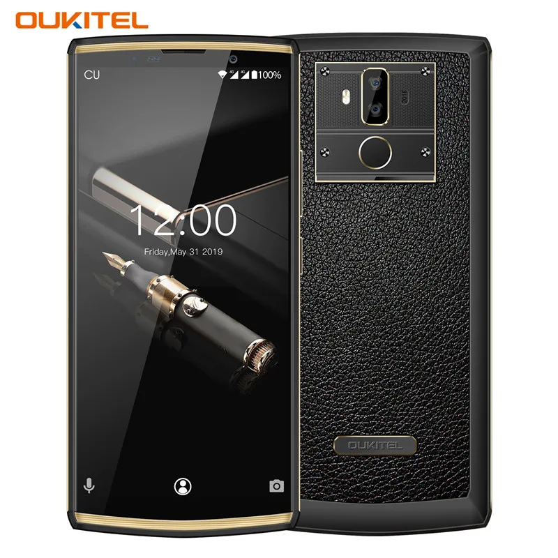 Oukitel K7 Pro 10000 мАч Android 9,0 MT6763 4 Гб ОЗУ 64 Гб ПЗУ 6," 18:9 распознавание лица 13 МП+ 5 Мп камера отпечаток пальца мобильный телефон