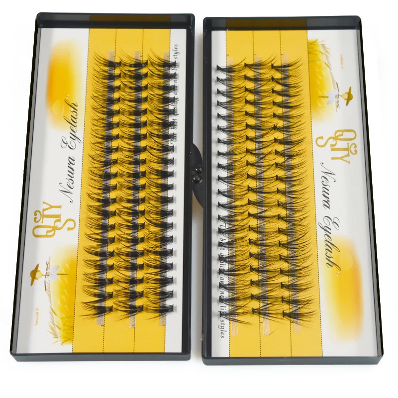 30D Eyelash Extension Fake Lashes Super Thick Black Matte Mink