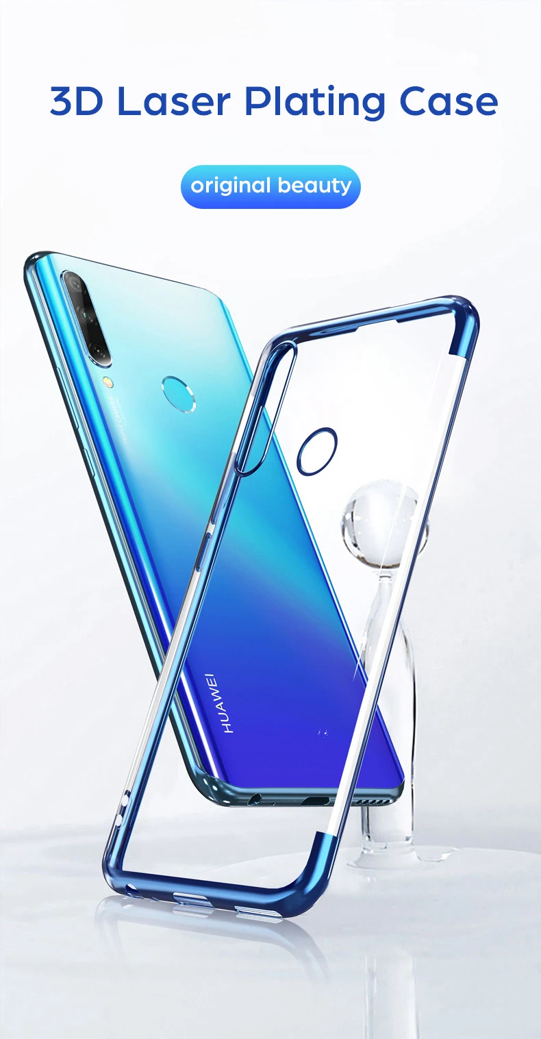 Для huawei Honor 9X чехол, роскошный, с лазерным покрытием, мягкий, прозрачный, задняя крышка для huawei Honor 9X, Премиум чехол для телефона s