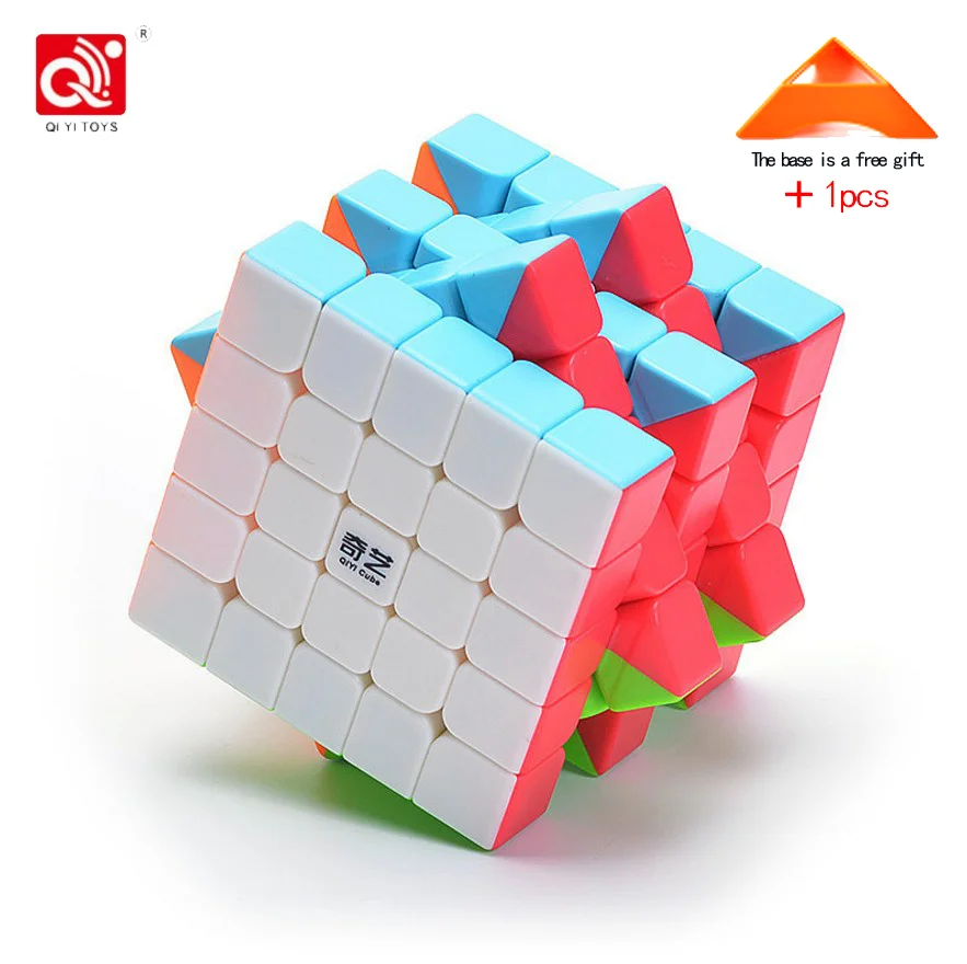 Droxma QiYi Qi Zheng S 5x5 волшебный куб головоломка скоростной куб игрушки волшебный куб без наклеек 5x5x5 головоломка