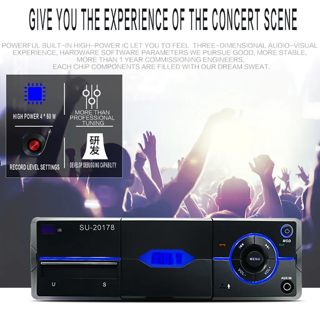 SWM-20178 автомобиля MP3 BT телефонные звонки в режиме hands-free U диска карты радио FM с кронштейном для мобильного телефона SWM-20178 автомобиля MP3 BT телефонные звонки в режиме hands-free