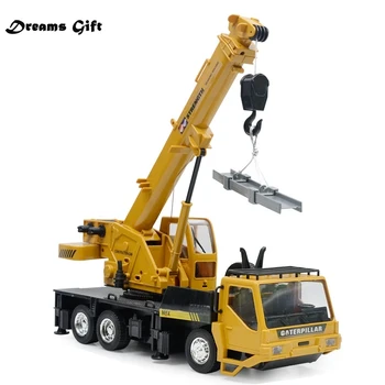 

1/24CH RC Crane Model Engineering Car Toys for Children Brinquedos Remote Control Freight Elevator Rechargeable Christmas