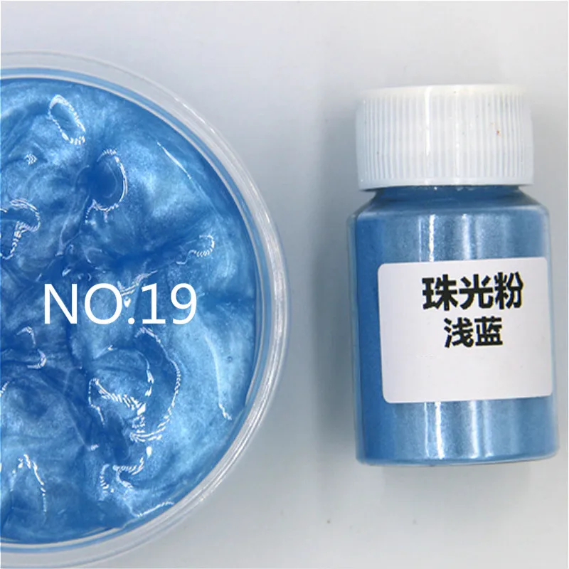 Diy Handmade Pearlescent Mica Powder Epoxy Resin Dye Pearl Pigment Resin Glue Pigments Material Crystal Mold