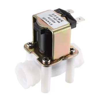 

uxcell G3/8" Water Solenoid Valve AC 220V NC Normally Closed Female Thread Inlet Valves with Filter