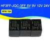 5 uds relé de HF3FF-JQC-3FF- 5VDC-1ZS 12VDC-1ZS 24VDC-1ZS(551) DIP5 1HS 4PIN 5V 12V 24V DC ► Foto 1/3