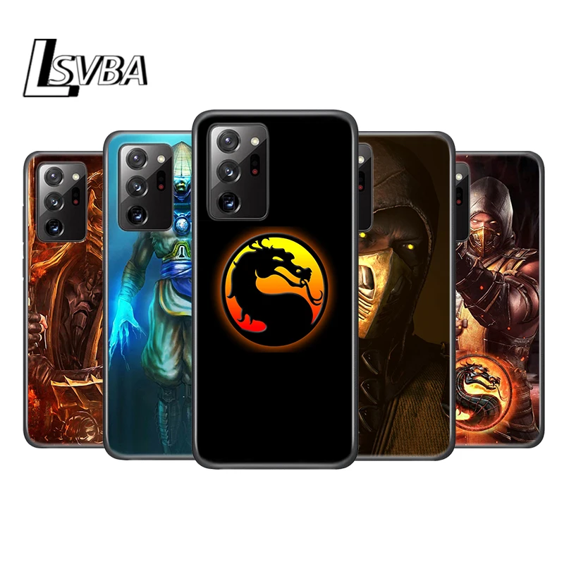 Mortal Kombat для Samsung Note 20 ультра плюс A21S A51 A71 5G A9 A8 A7 A6 A5 A3 2018 2017 яркий чехол телефона с