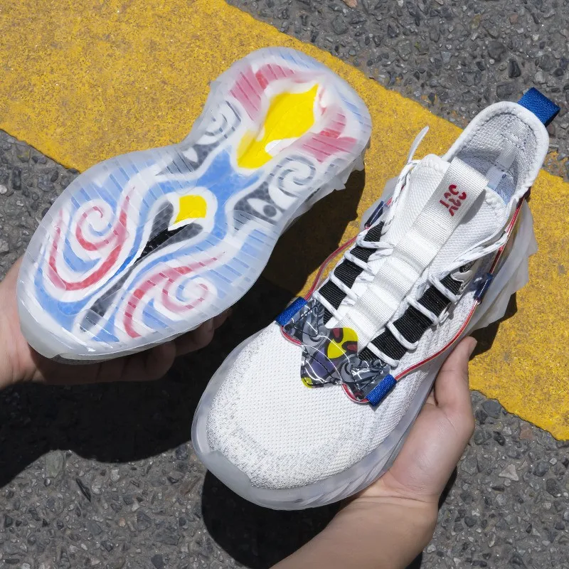 New Men Shoes Sneakers Male Running Shoes Casual Tenis Race Mesh Socks Shoes Athletic Sports Walking Shoe Zapatillas De Deporte