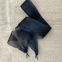 black shoelaces 4 см ширина 120 см длина Прозрачные шелковые Шнурки Кроссовки Скейт обувь шнурки обувь шнуровка пряжа шнурки для танцев Прямая поставка - Цвет: black shoelaces