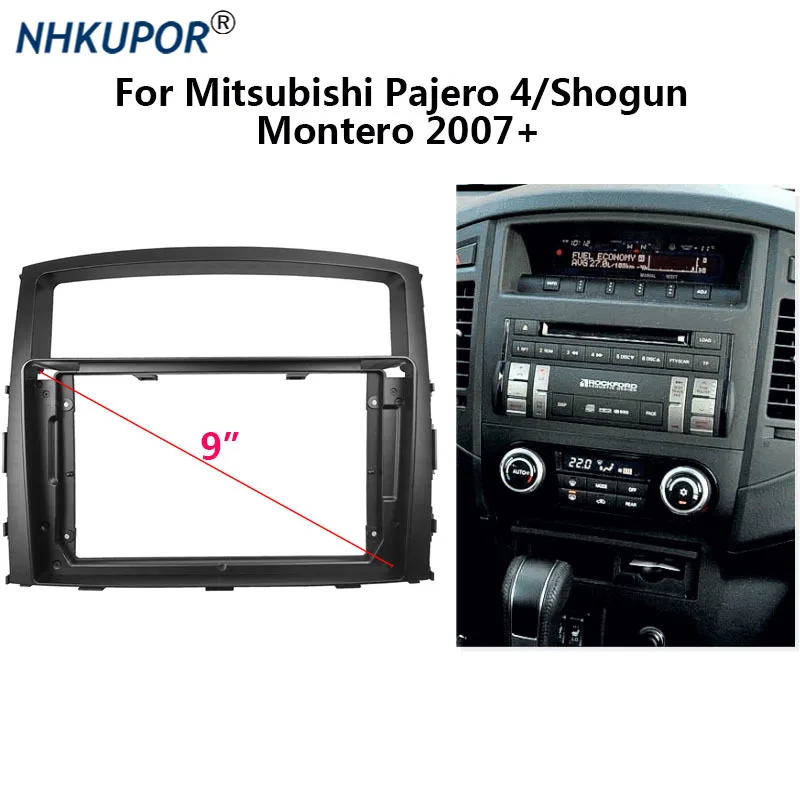 Автомобильная панель 9 &quot2 Din для Mitsubishi Pajero 4/Shogun/Montero 2007 + | Автомобили и мотоциклы