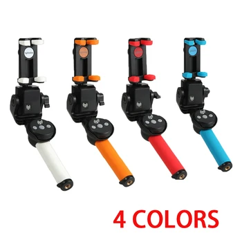 

High Quality Selfie Stick 360° Electric Rotation Handheld Selfie Stick Bluetooth With Mirror For Smartphone iPhone Remote