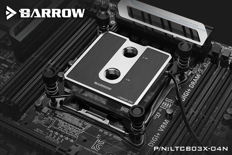 Курган X99 платформа выделенный реактивный Тип водный канал cpu насадка для водяного кулера X299 тепловыделение LTCP03X-04N