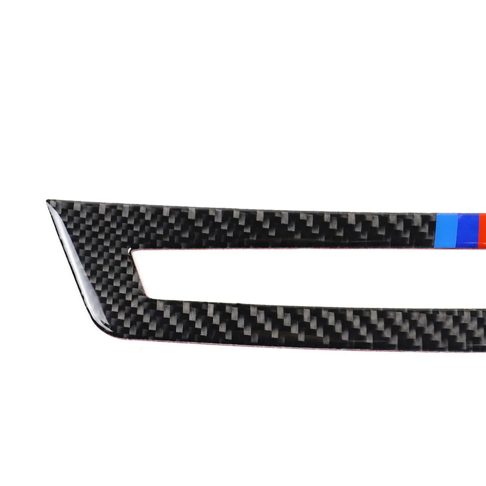 И качественный панель кондиционирования воздуха Стикеры для обклейки автомобиля выхлопной трубы из углеродного волокна для BMW X5 E70 X6 E71 08-13