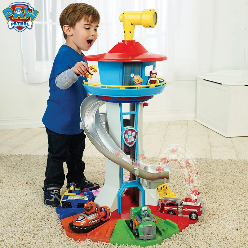 paw patrol headquarters playset