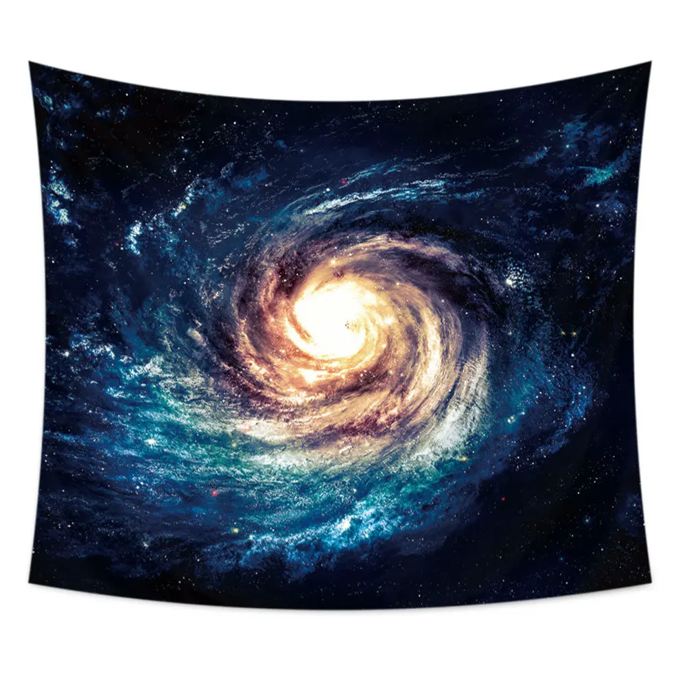 

Bohemian Psychedelic Starry Sky PrintsTapestry Beach Towel Sleeping Pad Tapestries Throw Rug Blanket Camping Tent Tapestry