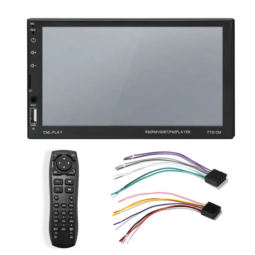 Useful 2 din Auto Multimedia Speler Autoradio 2din Stereo " Touch Screen Video MP5 Speler Auto Radio Backup Camera