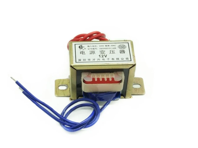 EI48 power transformer 12W DB-12VA 220V to 6V/9V/12V/15V/18V/24V/single/double AC