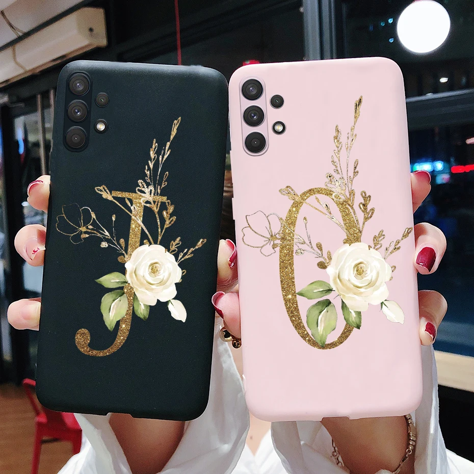 Per Samsung Galaxy A32 5G Custodia Lettere Carine Custodia Morbida In Silicone Per Samsung A32 A 32 5G 2021 Custodia Per Samsung A32 5G 6.5''