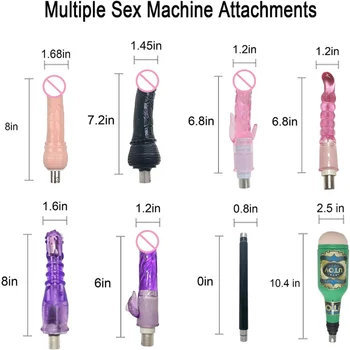 28 Types Traditional Sex Machine Attachment 3XLR 3PRONG Attachment Dildo Suction Cup Sex Masturbation Love Machine For Women Man 5
