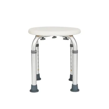 

7 Levels Assembly Adjustable Shower Stool Tub Chair and Bathtub Seat Bench with Anti-Slip Rubber Tips for Safety