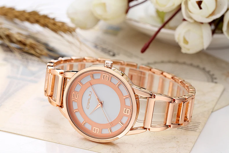 Gold WristWatch Women Watches Top Brand simple style Ladies creative design bracelet Watch dress Women's Clock Montre Femme