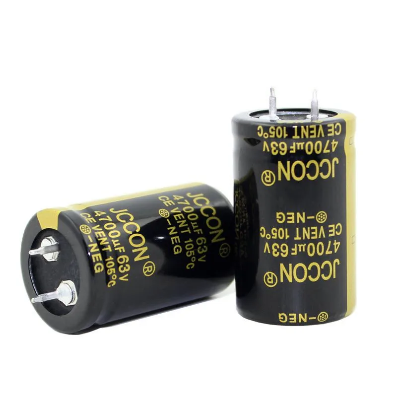 63V4700UF Low ESR high frequency aluminum electrolytic capacitor 25X40MM electrolytic capacitor aluminum capacitor aluminum electrolytic capacitor