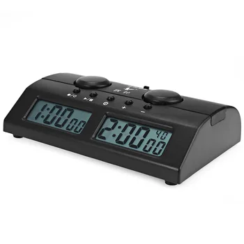 

High Quality 3 in 1 Professional Double Counting PQ9902 Chess Clock LCD Digital Count Up Down Timer For Chinese Chess And I-GO