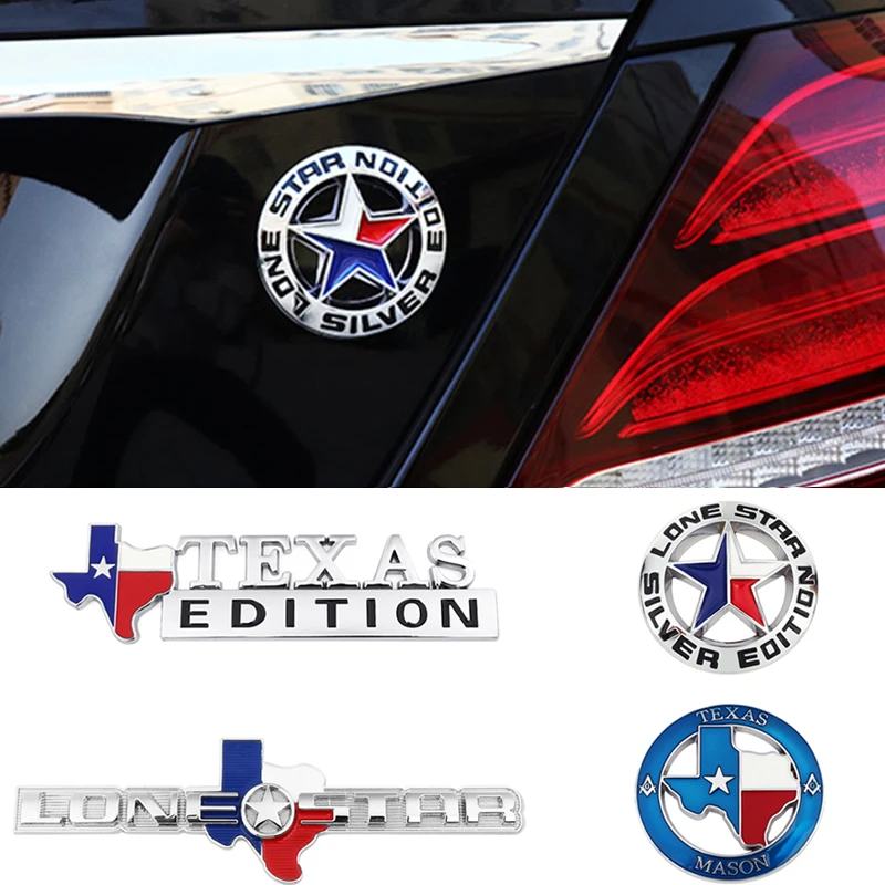 3D хромированная наклейка для Jeep Texas Mason редактиon Rubicon Wrangler jk Renegade Commander Cherokee Patriot