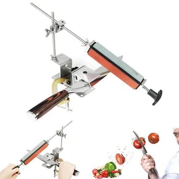 

Full metal fixed angle Fast sharpener Portable Professional Knife Sharpener Kitchen Sharpener Grinder Sharpening Tool Stones