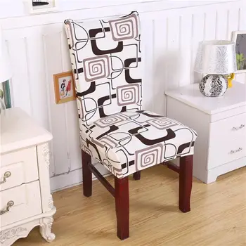 

40Chair Cover Anti-dust Removable Slipcovers Christmas Party Banquet Seat Cases Dining Chair Seat Covers