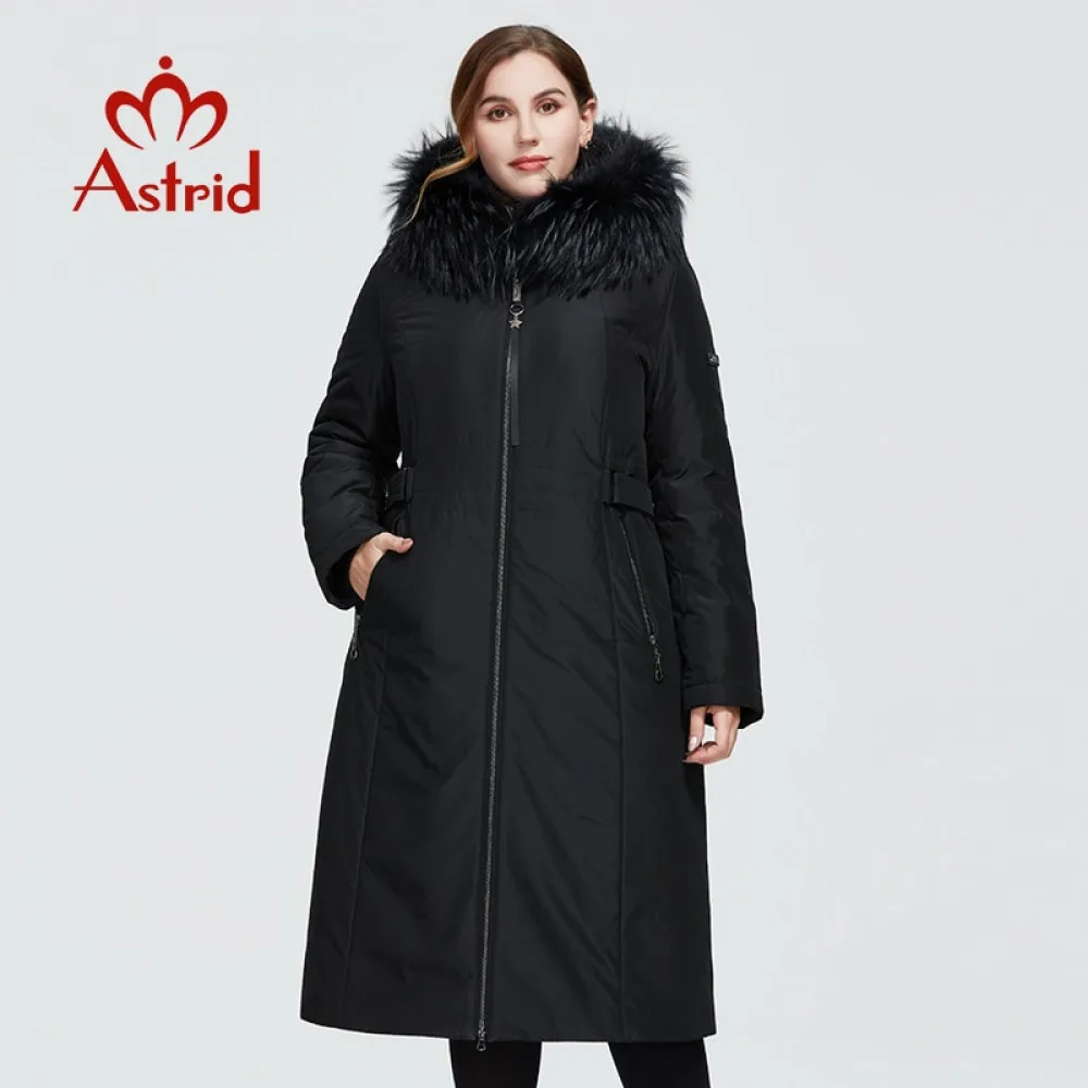 Новинка 2020 зимнее женское пальто Astrid Женская длинная теплая парка модная куртка