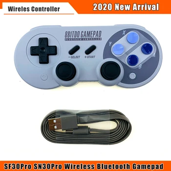 

For 8Bitdo SF30Pro SN30Pro Wireless Bluetooth Gamepad Joystick Game Controller For Nintendo Switch Android Windows d40