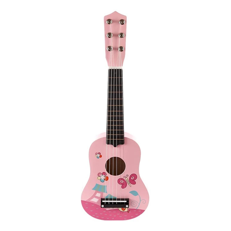 

Kids Guitar Toy, 21 Inches 6 Strings Classical Wooden Musical Instrument Guitar Children Musical Instrument Toy