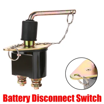 

6V 12V 24V 2500A Car Battery Disconnect Switch Power Tool Emergency Off Battery Main Switch 2-pin For Truck Boat Car