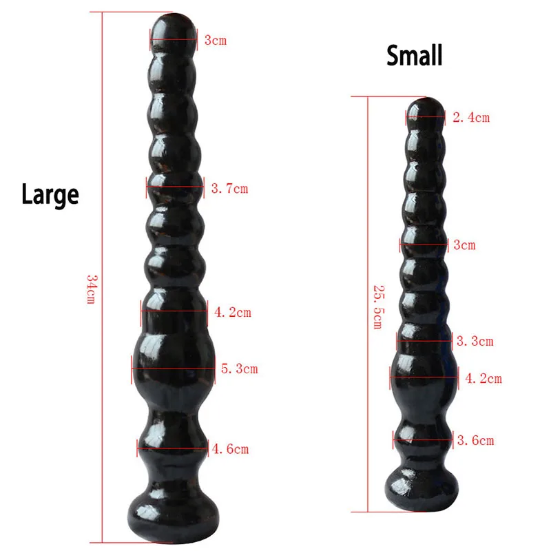 Толстая подошва Мягкие Длинные анальные шарики точки G Анальный расширитель
