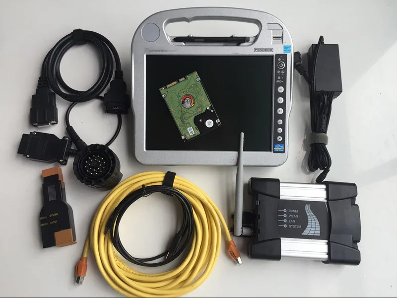  MB Star SD C4 + para BMW ICOM wifi siguiente A+B + C nuevo generación ICOM A2 + 2in1 SSD hdd modo e
