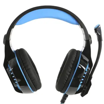 

GM-2 Wired Gaming Headset Headphones with Microphone LED Light Stereo Surround Headband Headphone for Computer Gamer Smartphones