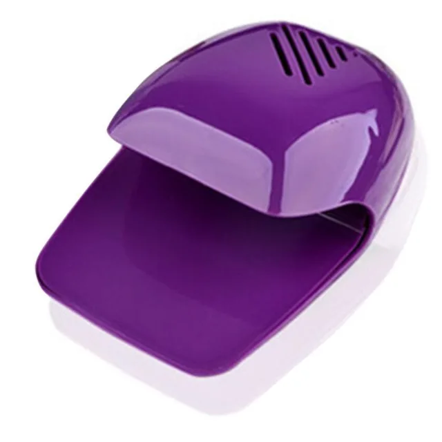 Новое поступление настоящая лампа УФ лампа для ногтей Sunuv Популярная Мини Сенсорная Сушилка для ногтей в соответствии с типом лака пластиковый вентилятор - Цвет: purple