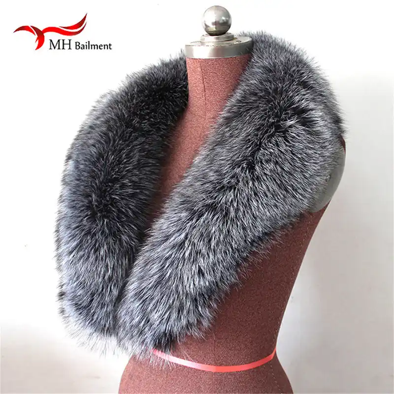 Hot Fur Collar Winter Real Fox Fur 