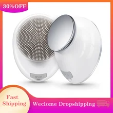 

Sonic Facial Cleansing Brush Face Cleansing Brush Adjustable Speeds Waterproof Vibrating Rechargeable Face Wash Brush