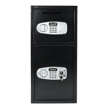 

Digital Safe Box Keypad Double Depository Cassaforte Cofre Eletronico Coffre Fort Electronique Black 77.5 X 37 X 36cm